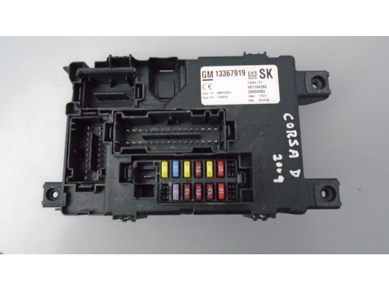 Caixa Fusíveis Opel Corsa D 13367919 cxf143
